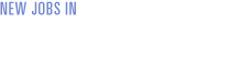 New jobs in administration, management, hr and finance